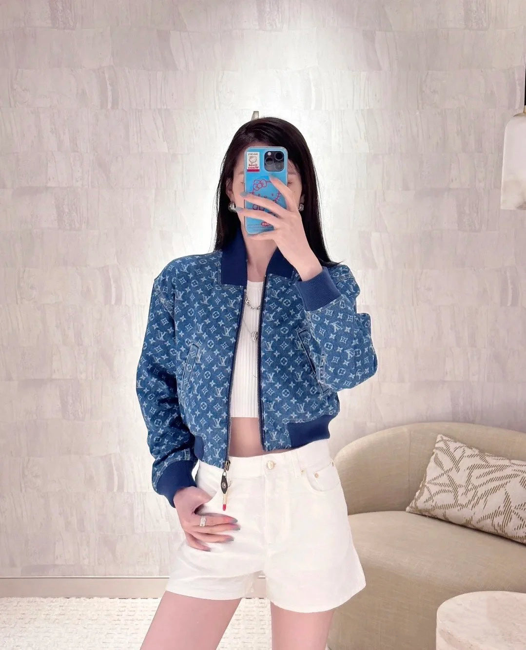 티모 공장 / 루이비통 여성 데님 반바지