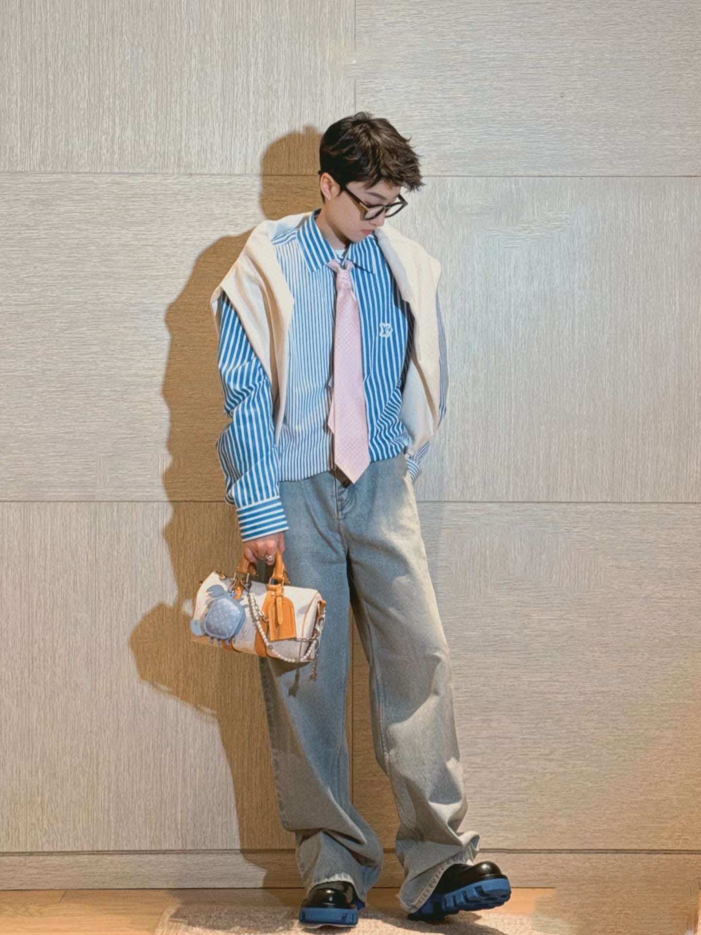 체인2호 / 루이비통 남성 여성 스트라이프 셔츠