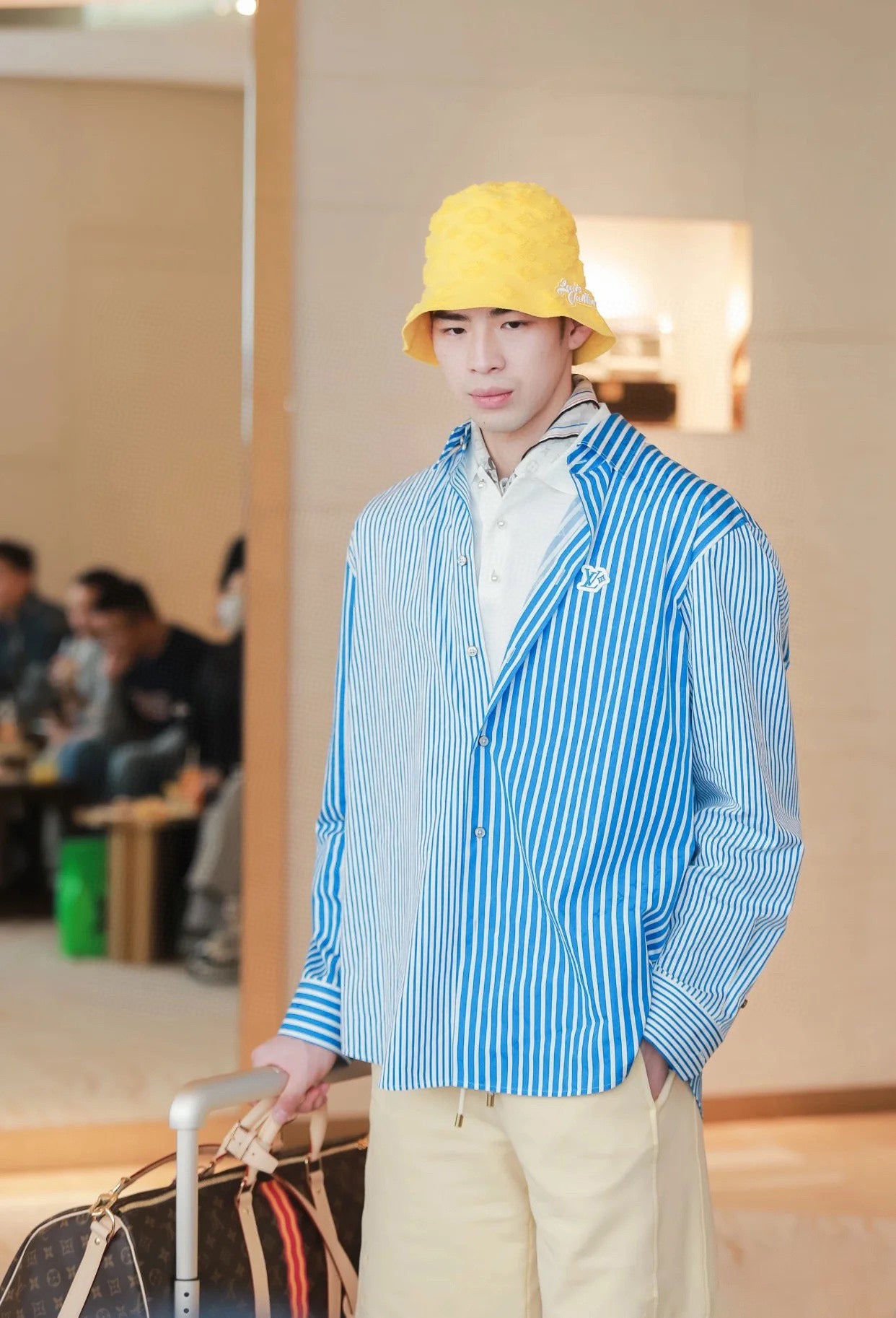 체인2호 / 루이비통 남성 여성 스트라이프 셔츠