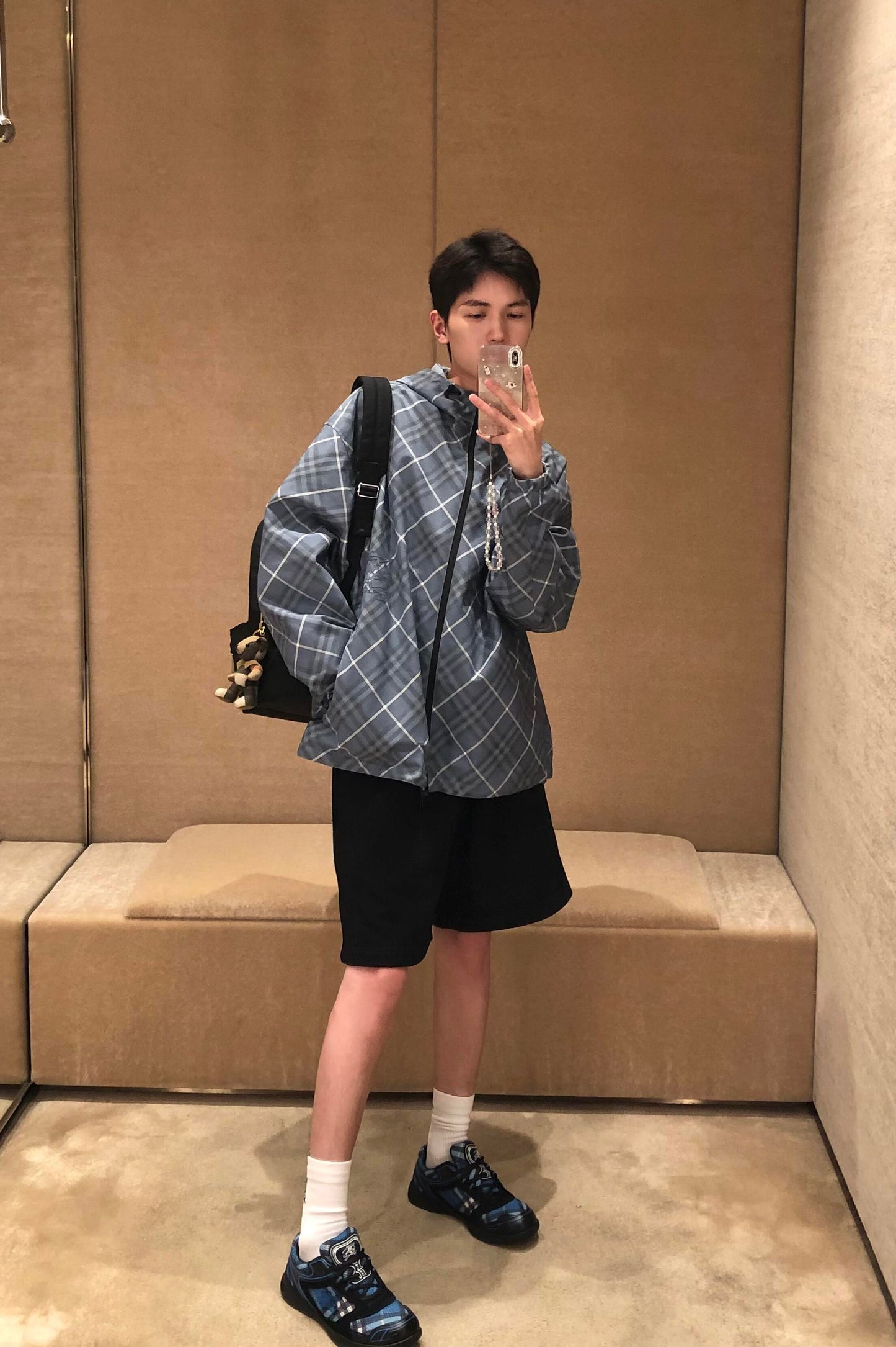 BVG / 버버리 남성 여성 양면 재킷