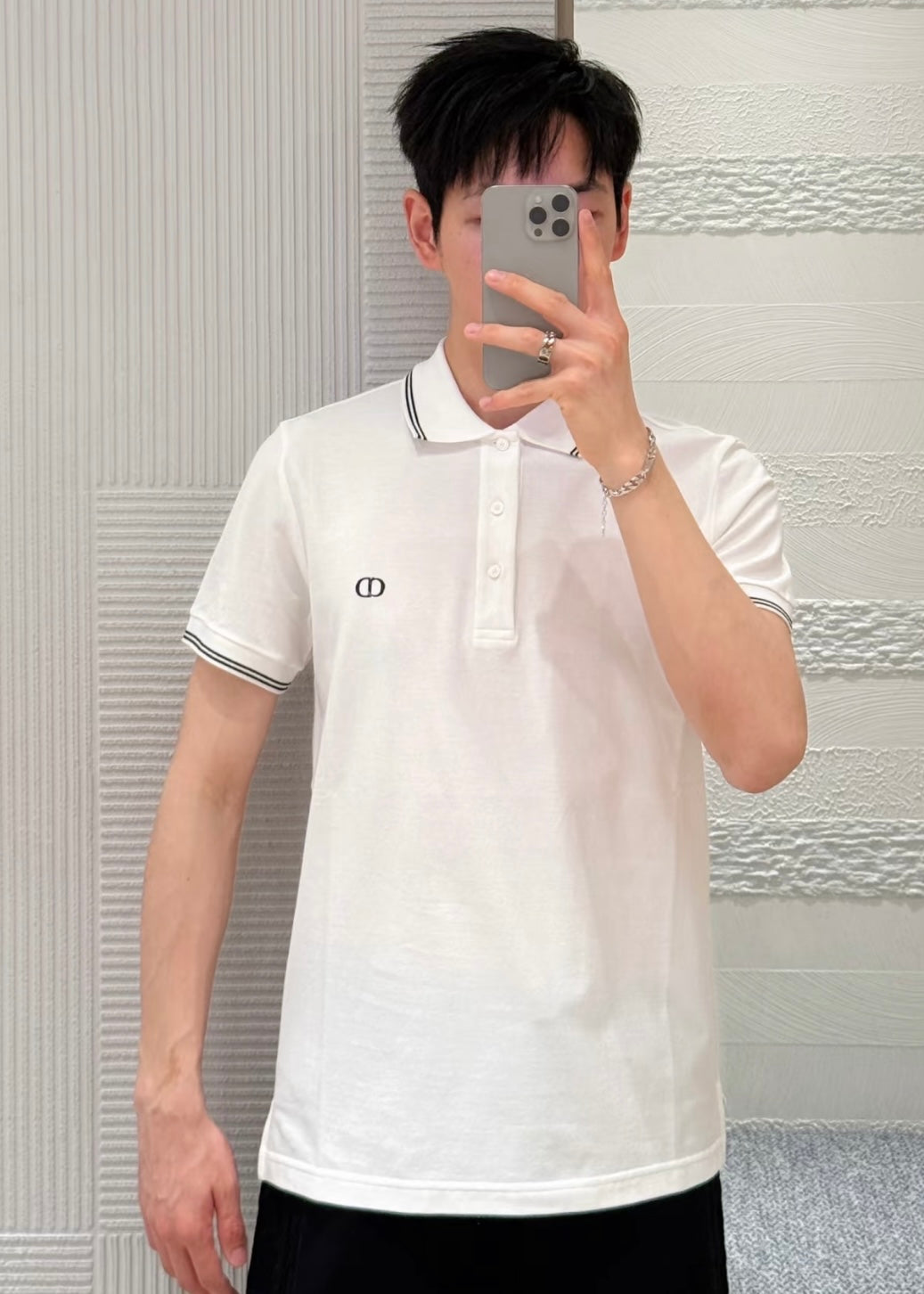 TJ셀러 / 디올 남성 폴로넥 반팔