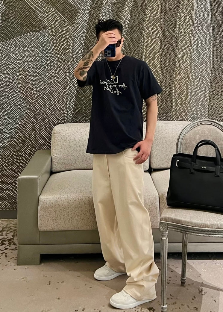 TJ셀러 / 디올 남성 여성 루즈핏 반팔 티셔츠