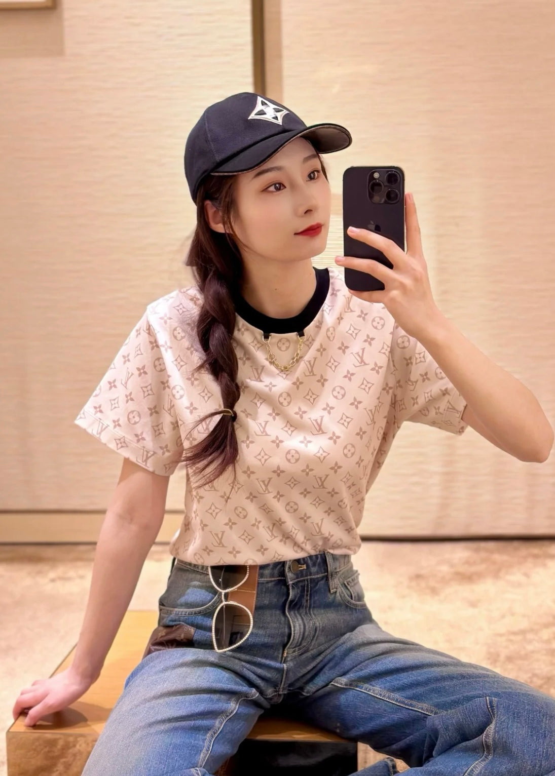 TJ셀러 / 루이비통 여성 반팔 티셔츠
