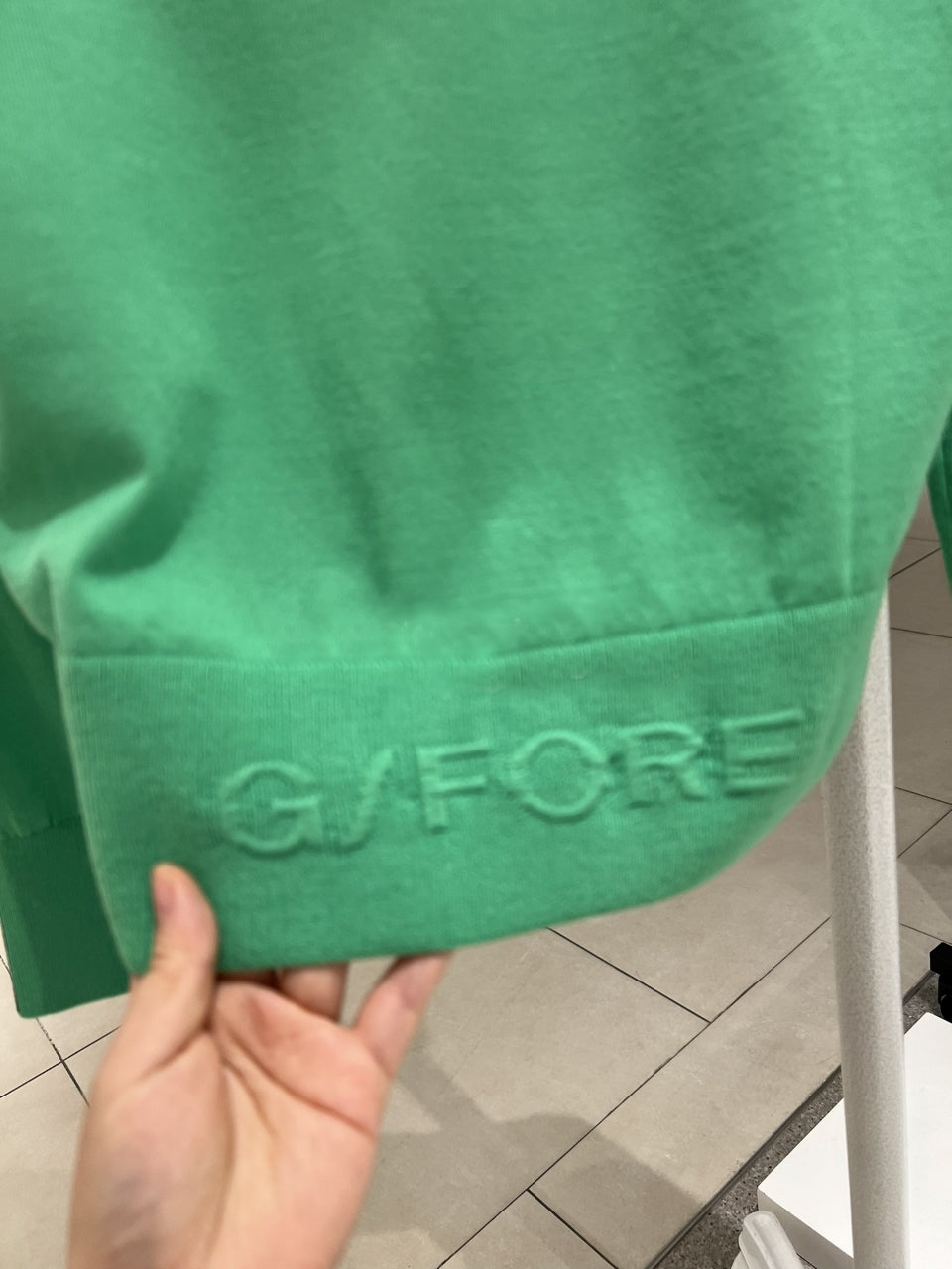 한국골프 / G/FORE 여성 니트