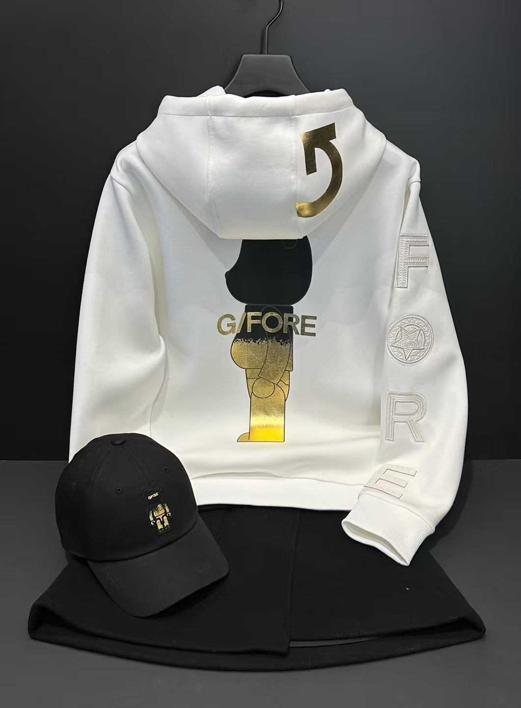한국골프 / G/FORE 여성 후드티