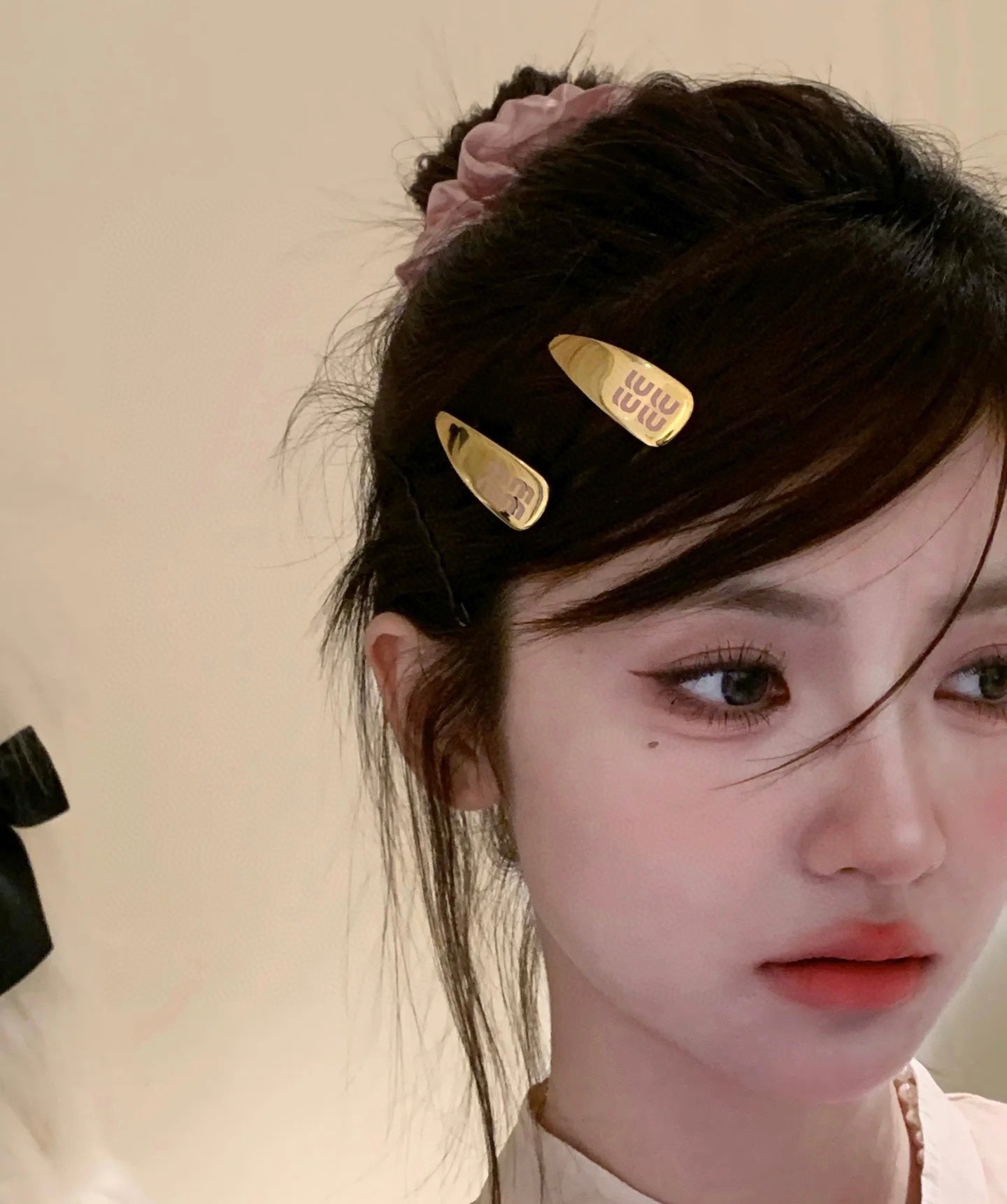 보스 악세사리 / 미우미우 여성 머리핀 머리띠