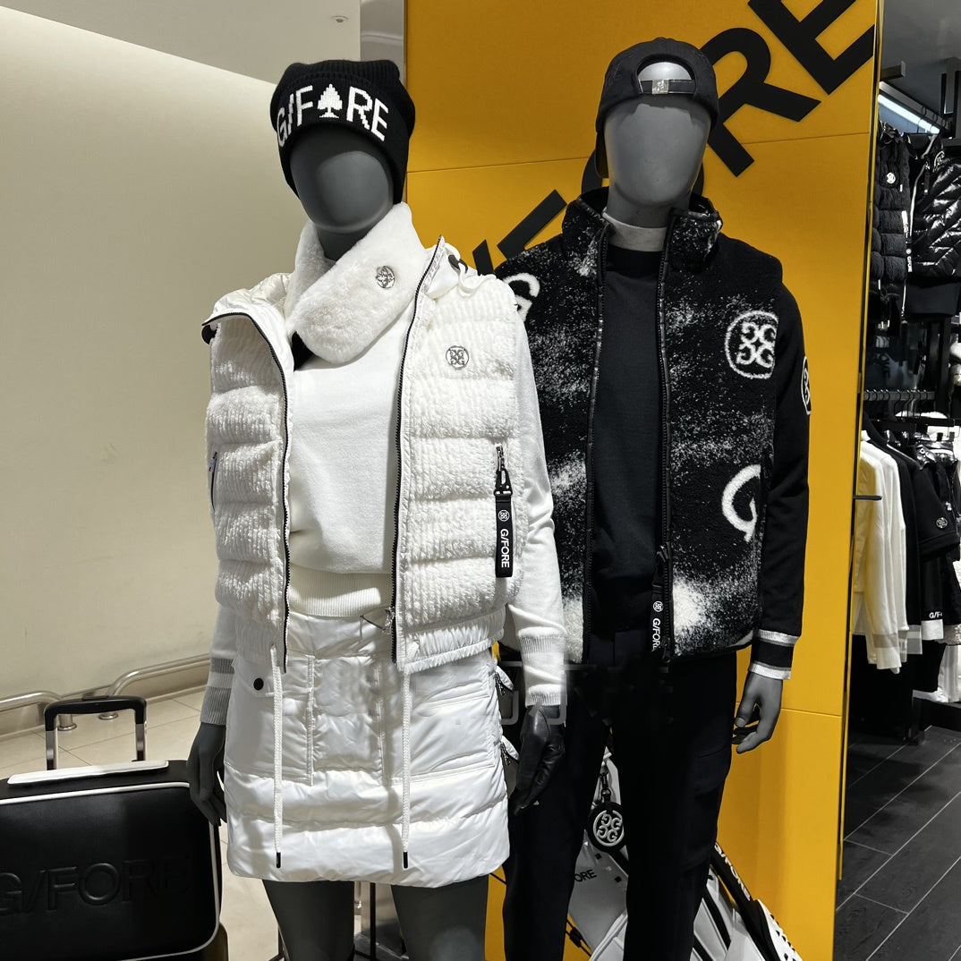 한국골프 / G/FORE 여성 코트 패딩 스커트