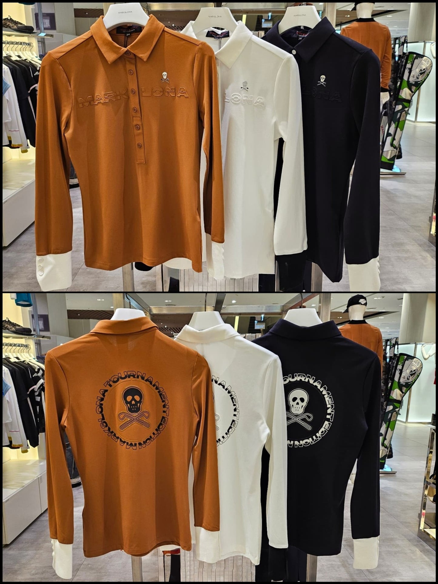 한국골프 / M&L 여성 셔츠