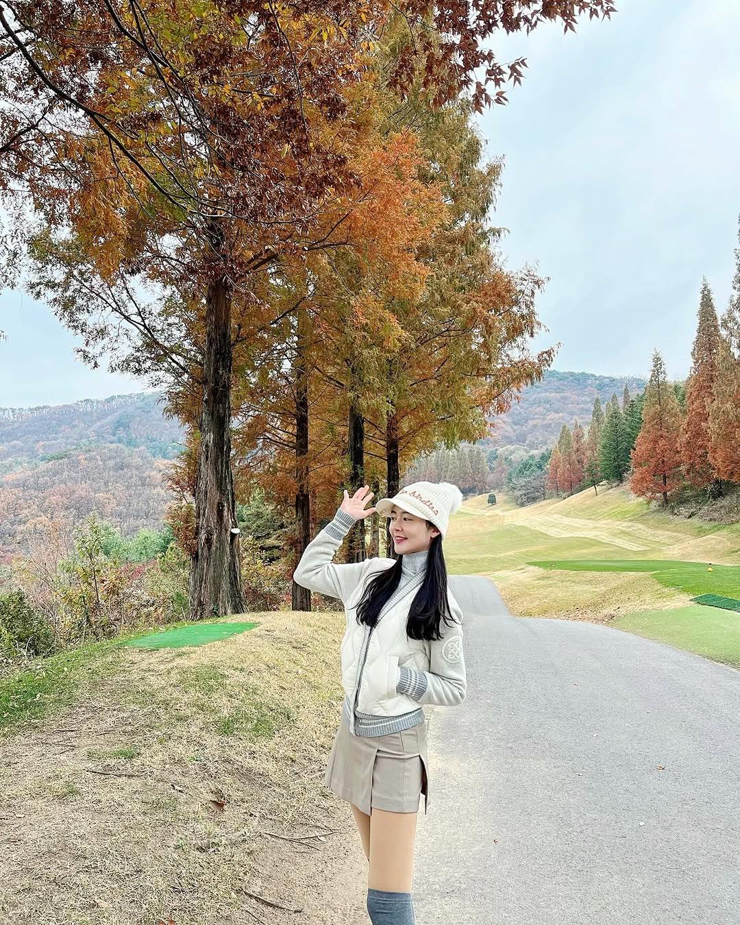 한국골프 / G/FORE 여성 패딩 점퍼