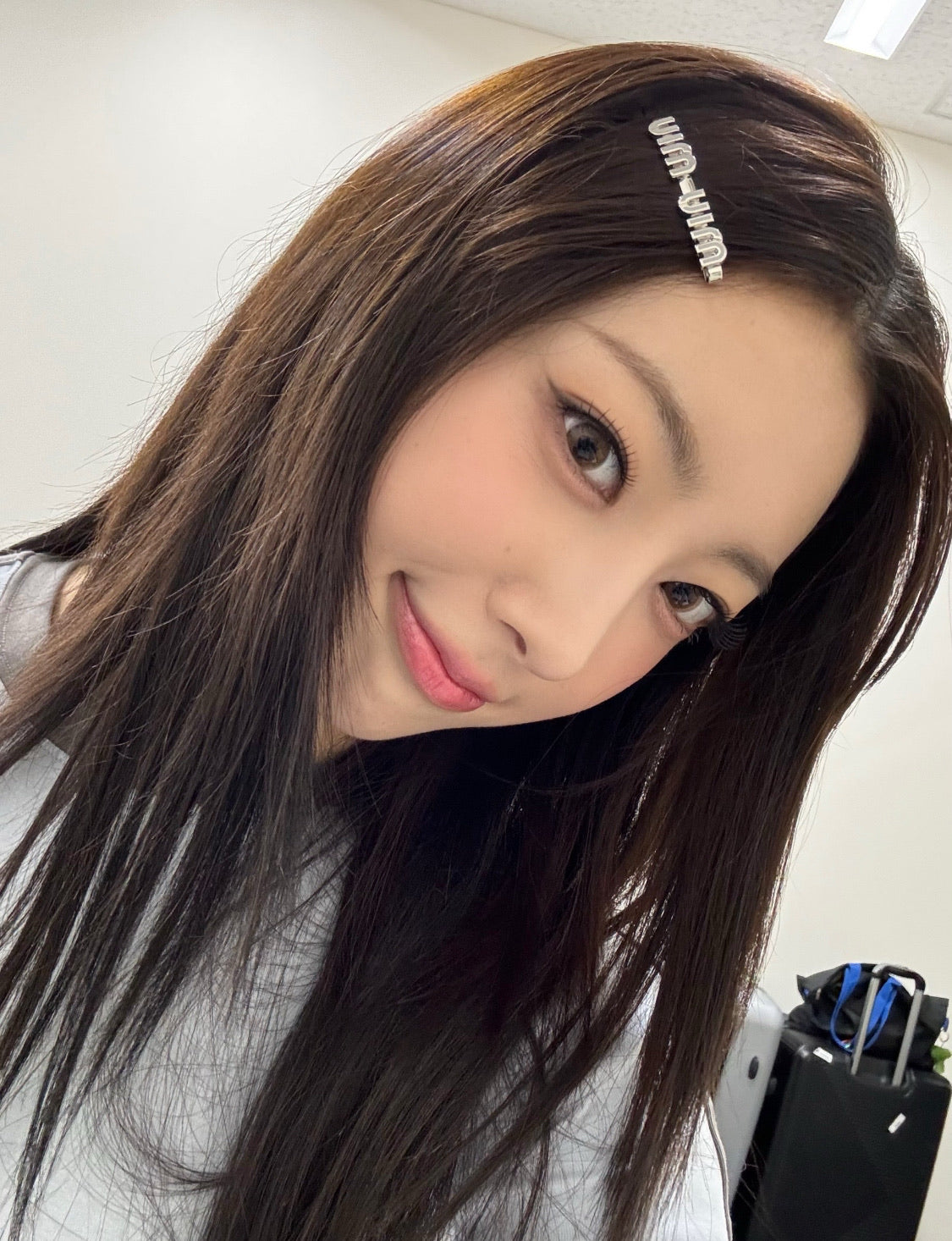 보스 악세사리 / 미우미우 여성 알파벳 머리핀