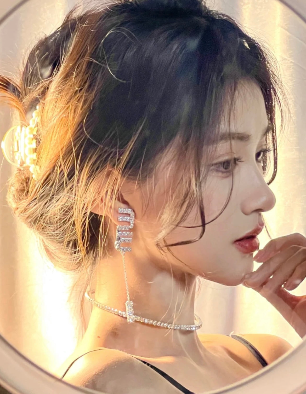 보스 악세사리 / 미우미우 여성 귀걸이