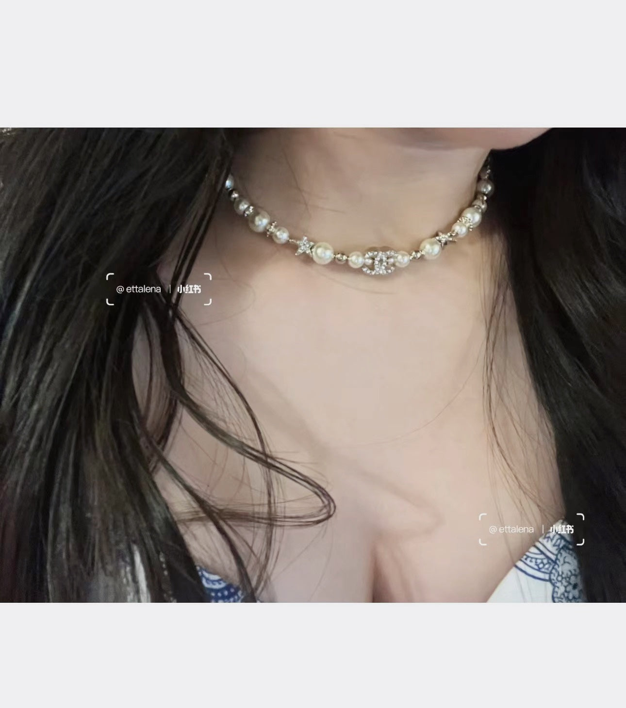 보스 악세사리 / 샤넬 진주 목걸이