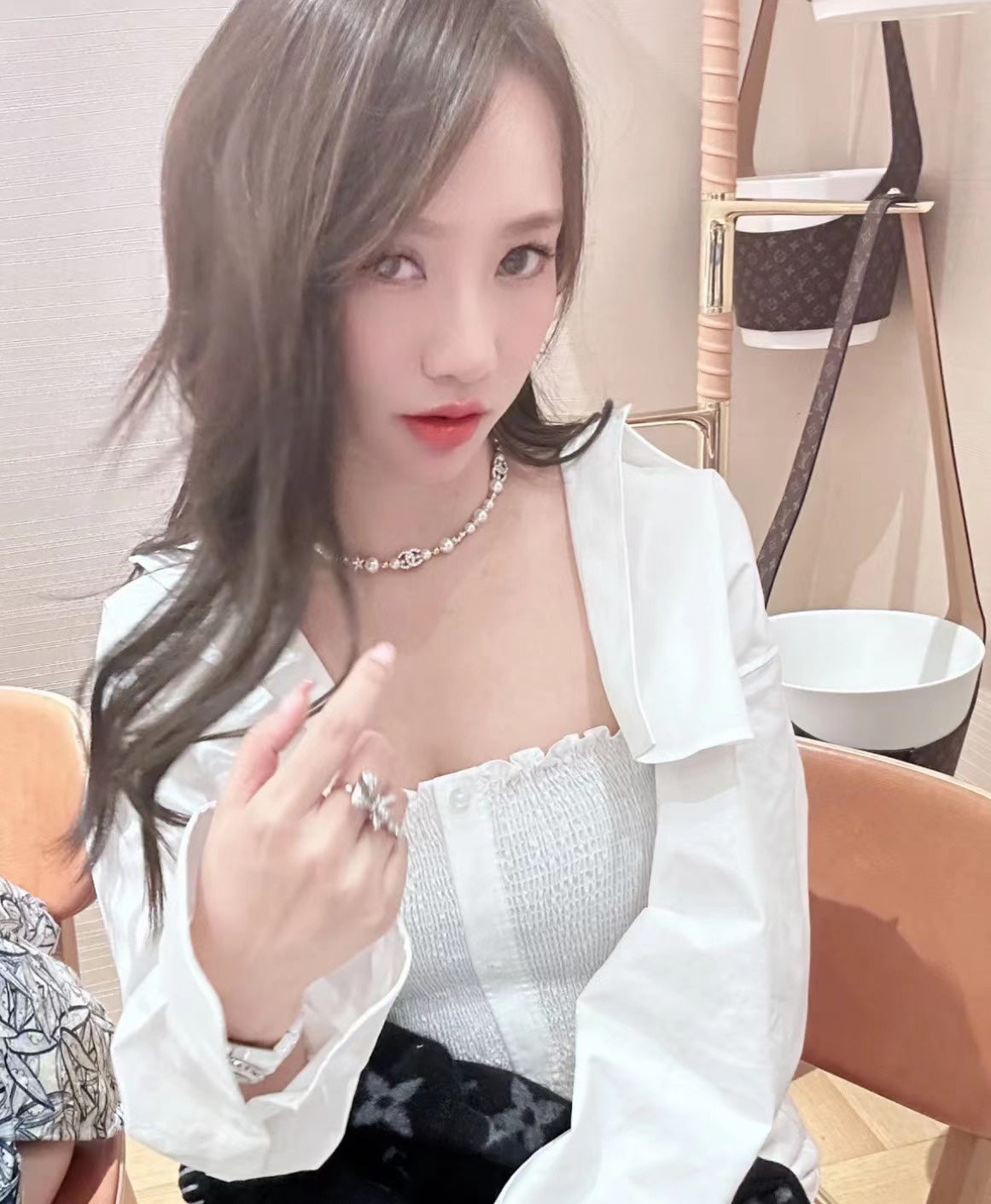 보스 악세사리 / 샤넬 진주 목걸이