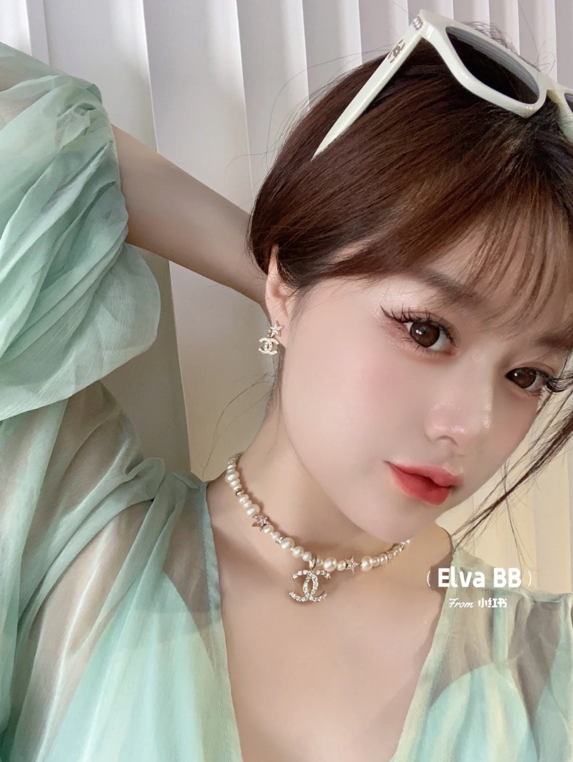 보스 악세사리 / 샤넬 진주 목걸이