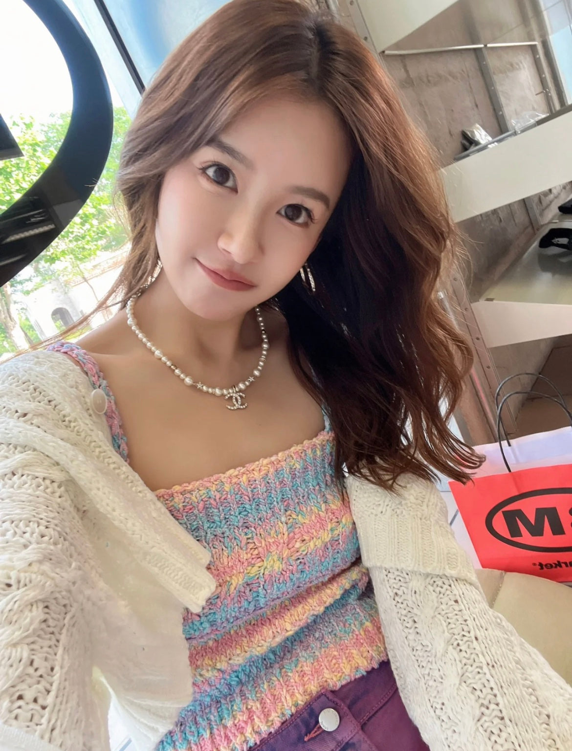 보스 악세사리 / 샤넬 진주 목걸이