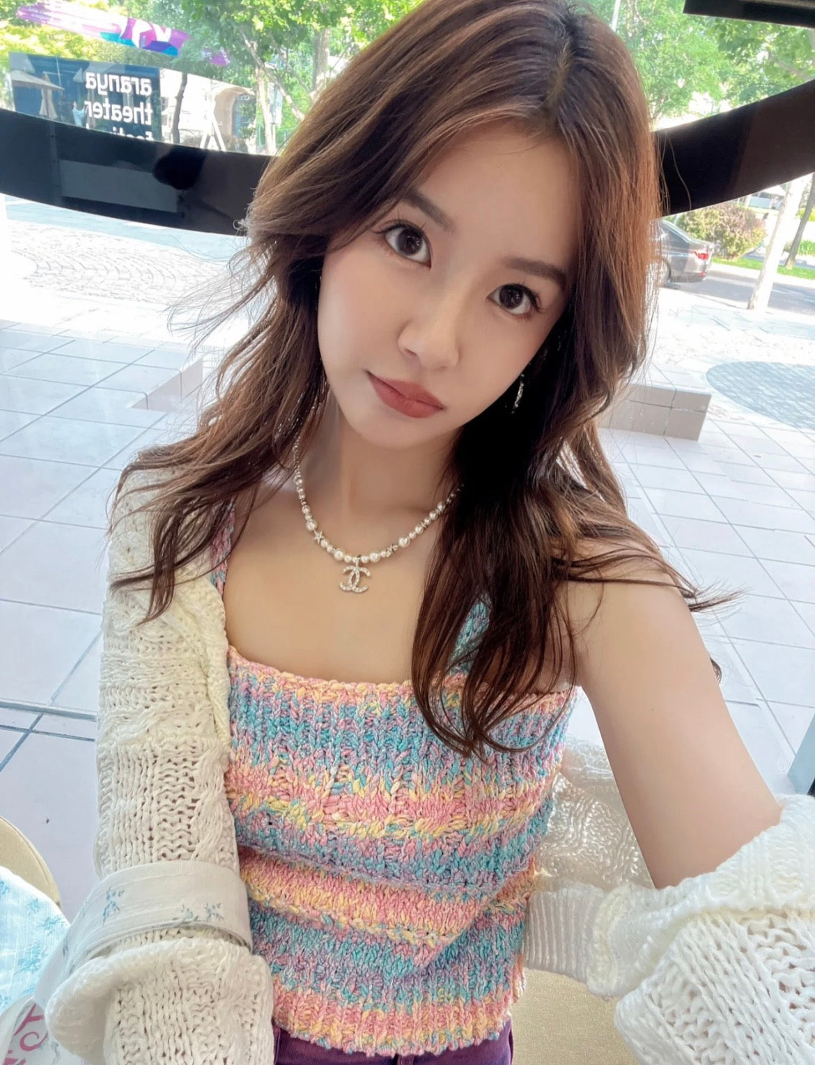 보스 악세사리 / 샤넬 진주 목걸이