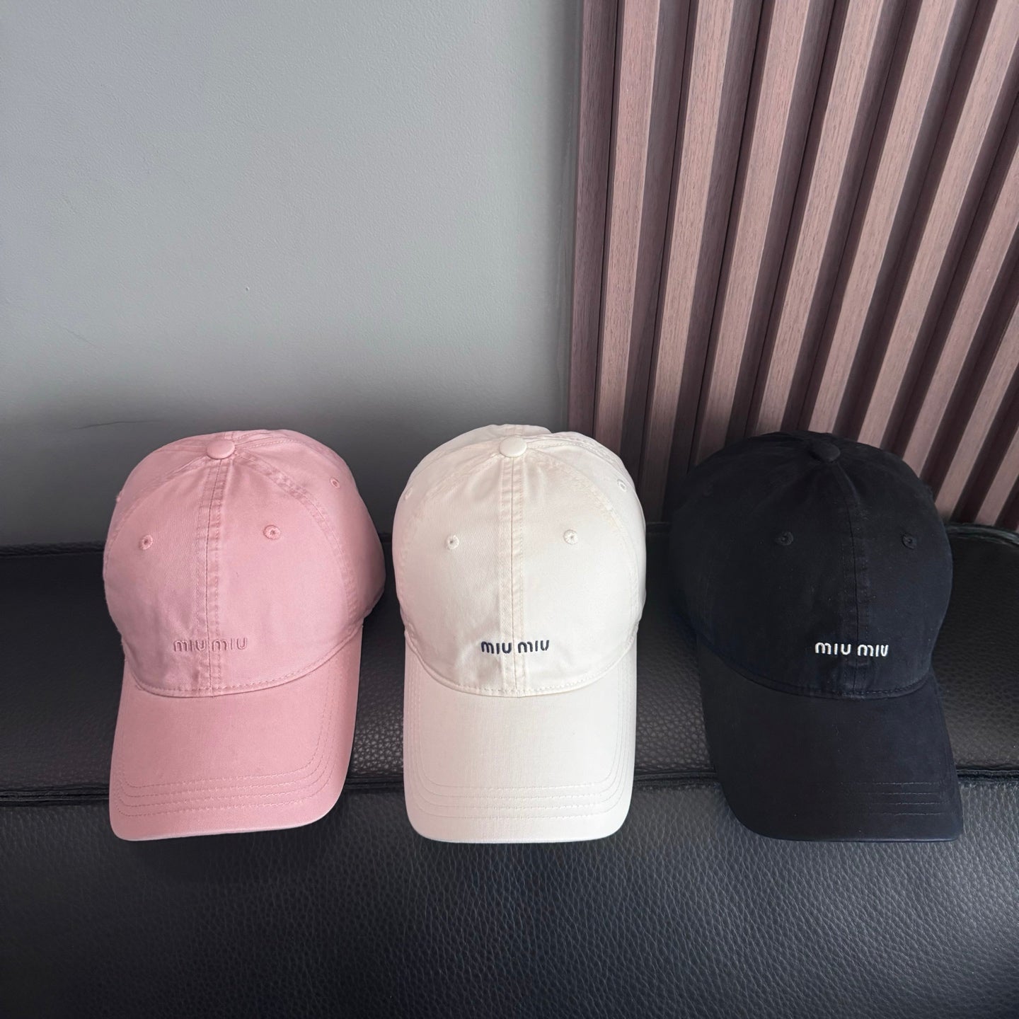보스 악세사리 / 미우미우 모자