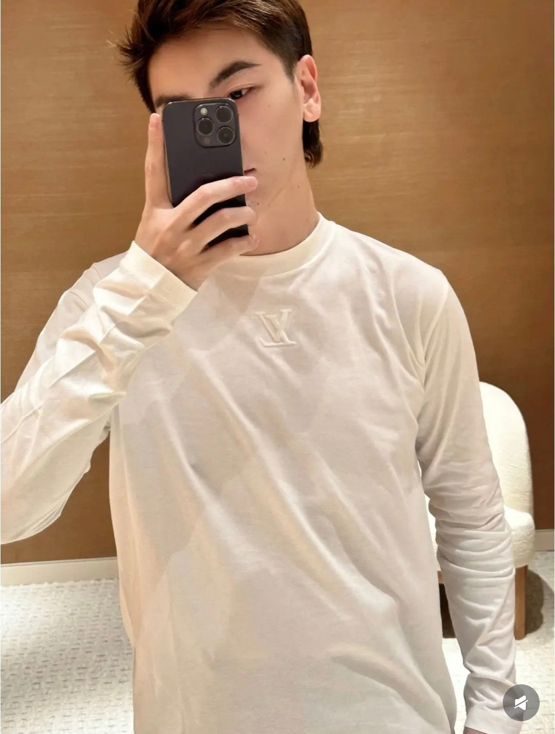 BVG / 루이비통 남성 긴팔 티셔츠