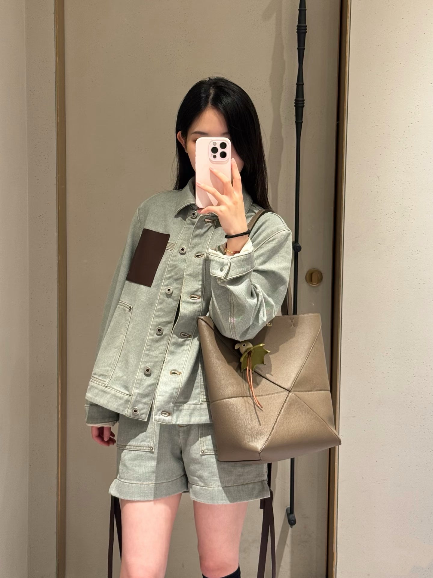 티모 공장 / 로에베 여성 데님 코트