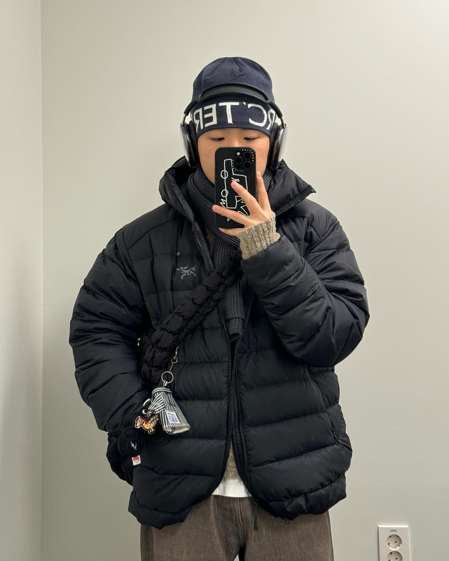 콜라 / 아크테릭스 경량패딩 , 토륨 후디 후드 다운 재킷