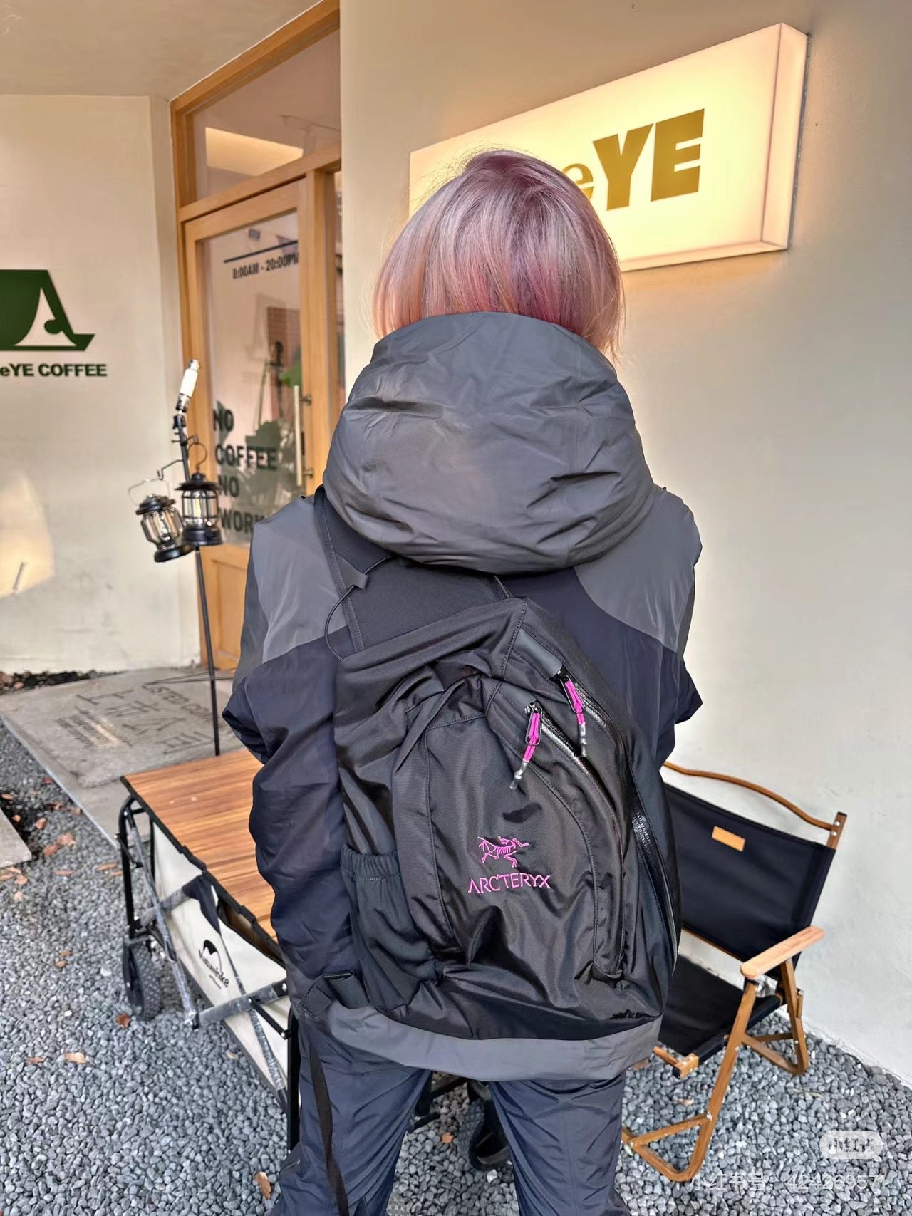 콜라 / 아크테릭스 슬링백 , 버드시스템 A시리즈 활과 화살백 로고지퍼 크로스백 숄더백,