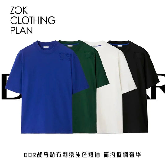 zok 공장 / 버버리 남성 라운드넥 반팔 티셔츠