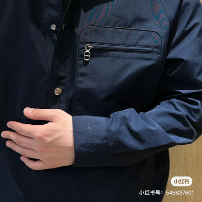 ZB / 디올 셔츠 자켓 , 포켓배색 점퍼