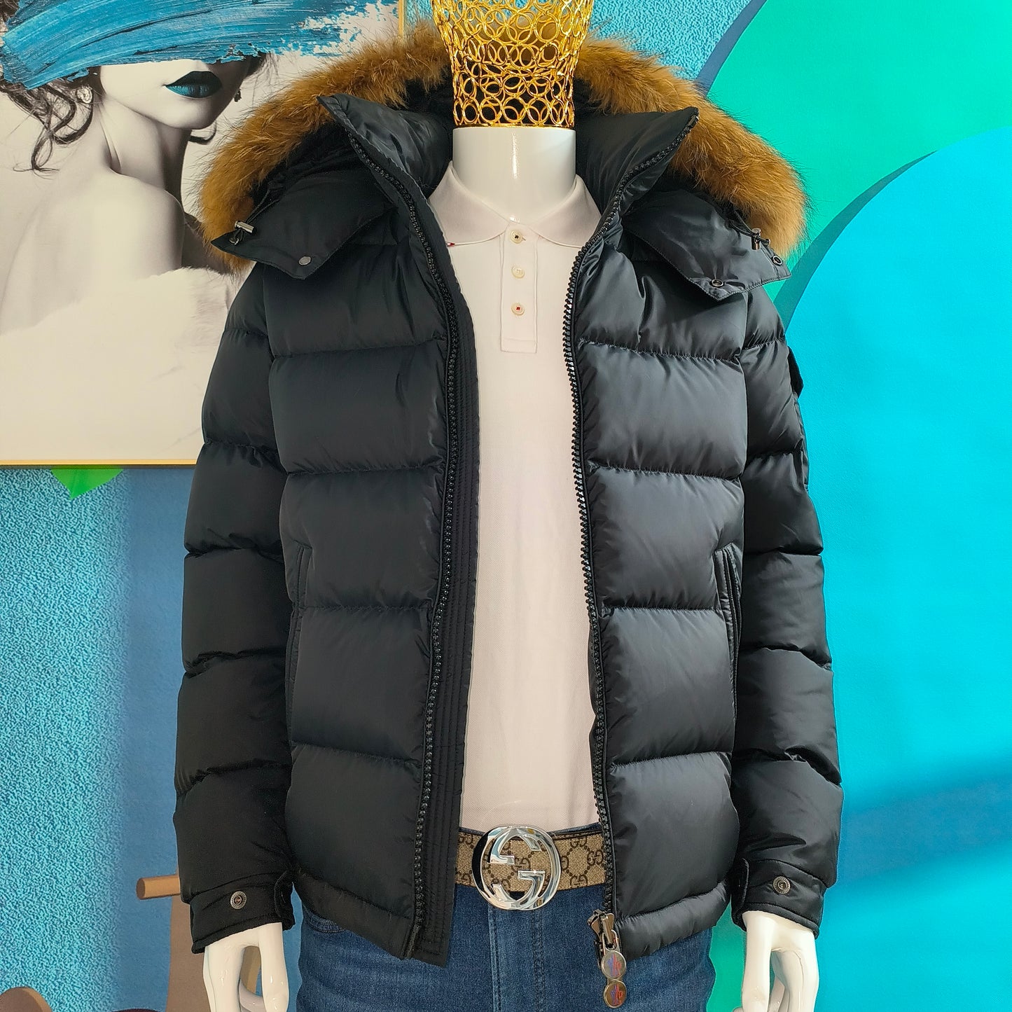 탑몽* / 몽*레어 마야 패딩 , Mayaf Short Down Jacket