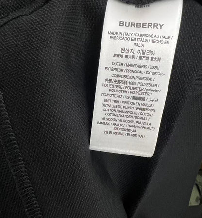 대리석 / 버버리 체크 카라 반팔티