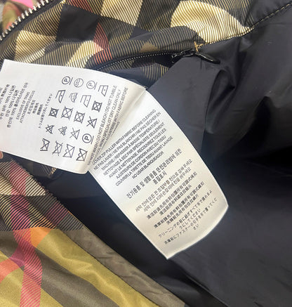 대리석 / 버버리(BURBERRY) 체크 카라 롱 슬리브 티셔츠