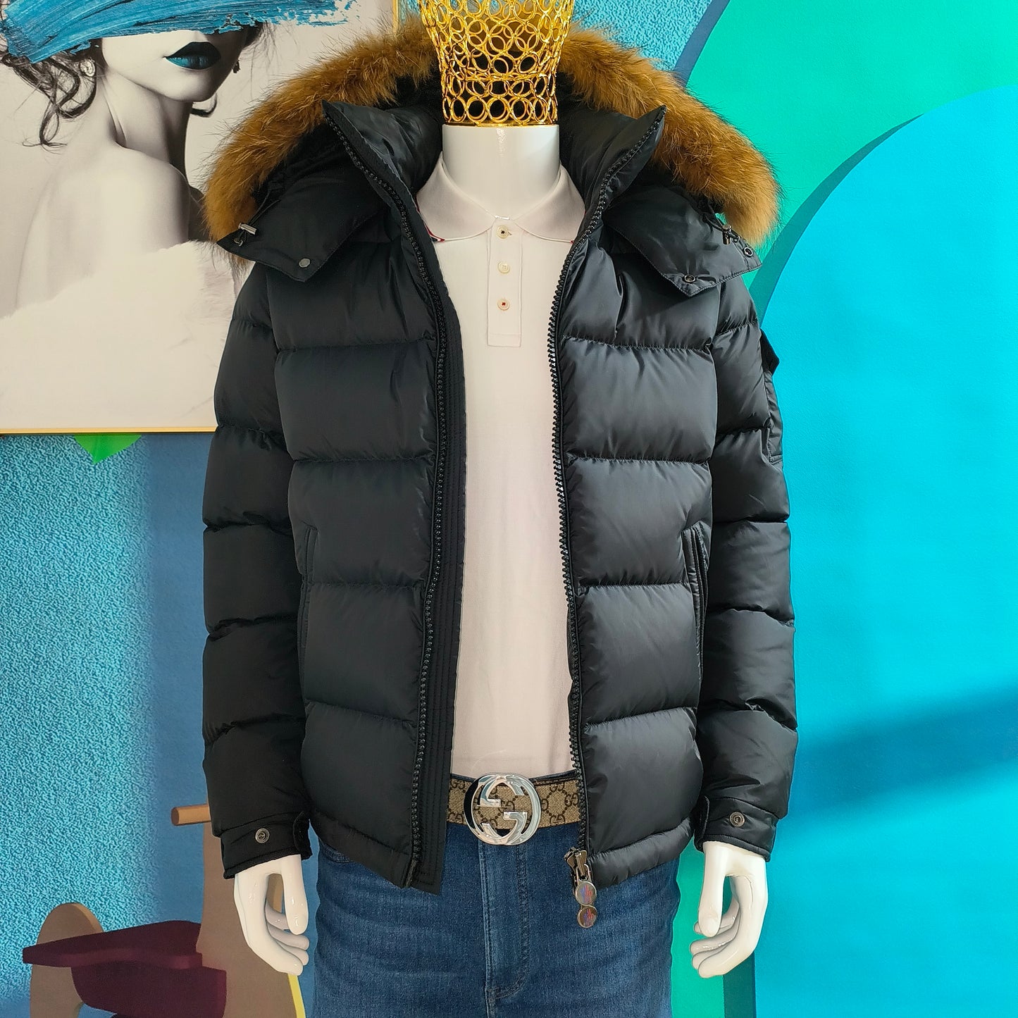 탑몽* / 몽*레어 마야 패딩 , Mayaf Short Down Jacket
