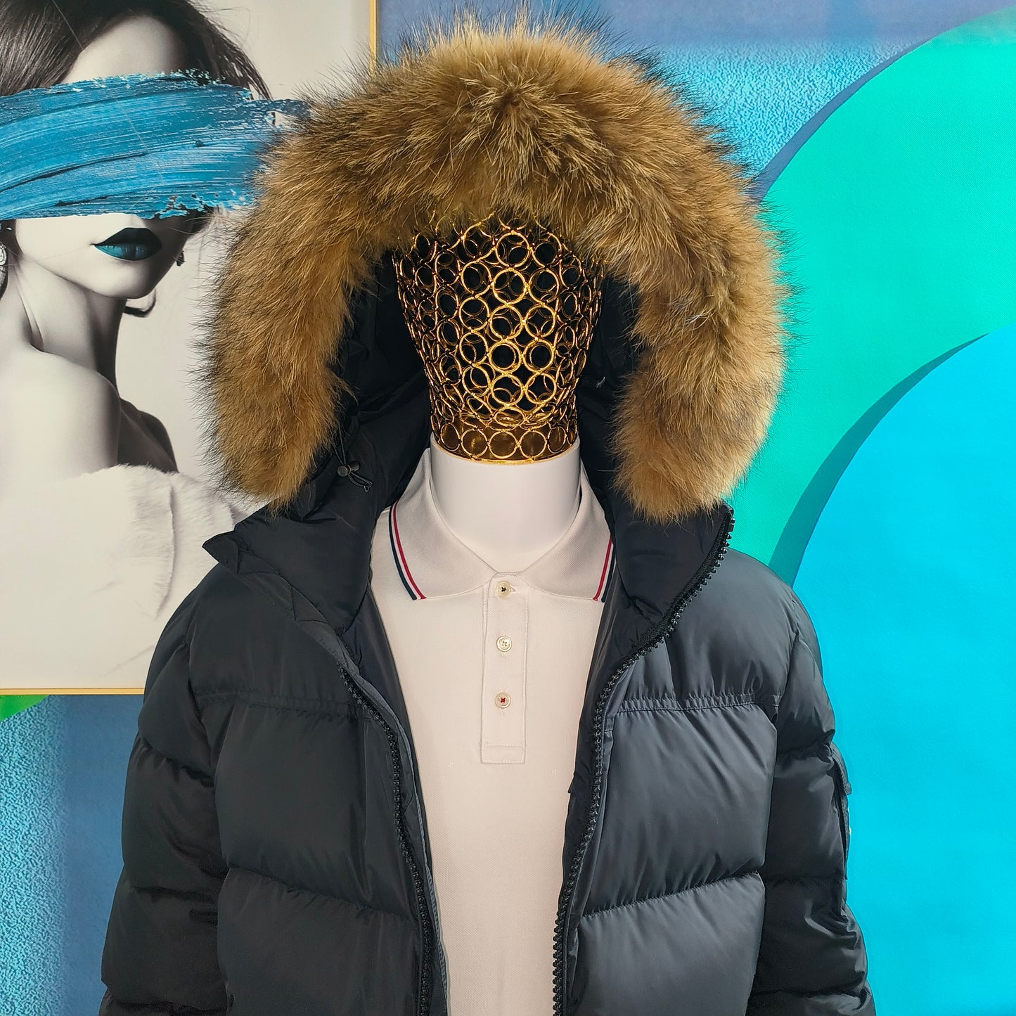 탑몽클x / 신형 마르큐 패딩 / New Marque Short Down Jacket