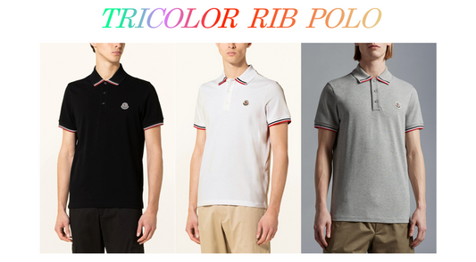 탑몽*x / 몽*레어 남성 olor Rib Polo 3색 칼라 Polo 반팔