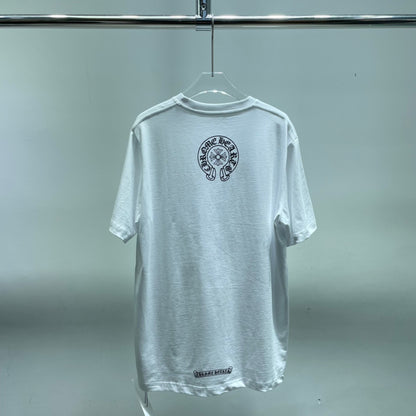 ZB / 크롬하츠 오리지널 넥 산스크리트 뒷넥 조랑말굽 반팔티 Tee
