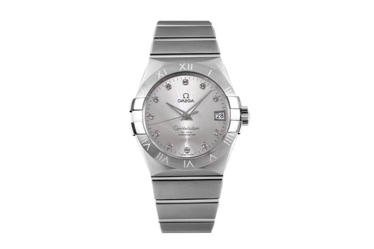 VS공장 오메가 컨스틸레이션 38MM 실버 다이아다이얼