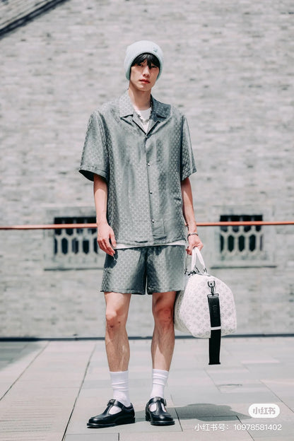 ZB / 루이비통 셔츠 , 오리지널 로드 반팔 셔츠