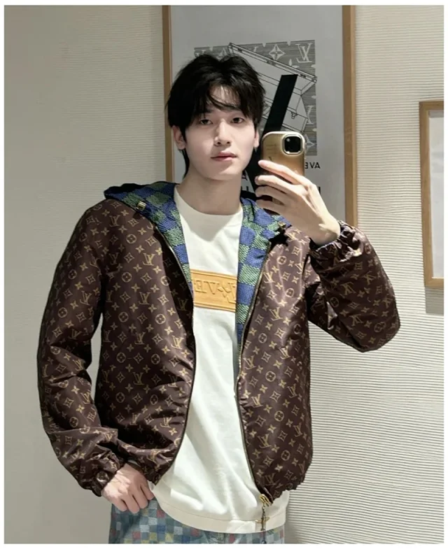 타일공장 / 루이비통 남성 방풍 후드 자켓