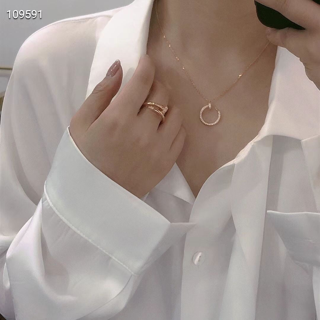까르띠에 카세트 다이아몬드 반지