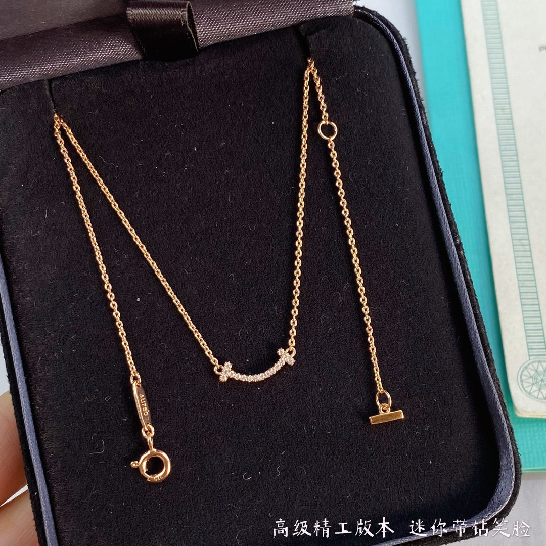 티파니 스마일 목걸이