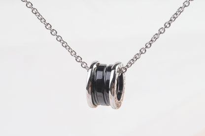 BVLGARI® 🇮🇹자선 스타일 연예인 블랙 세라믹 목걸이