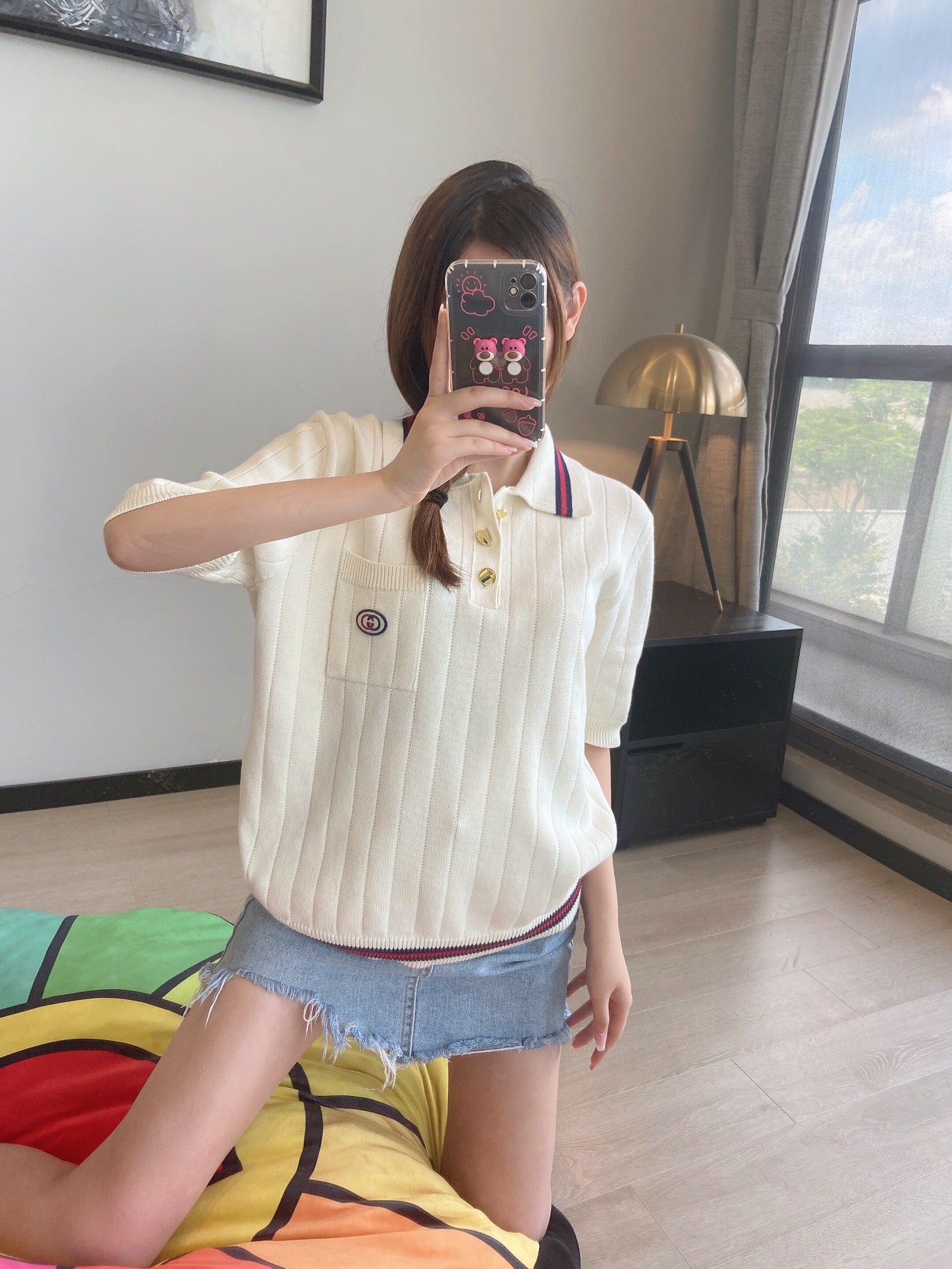 체인2호 / 구찌 니트 카라티
