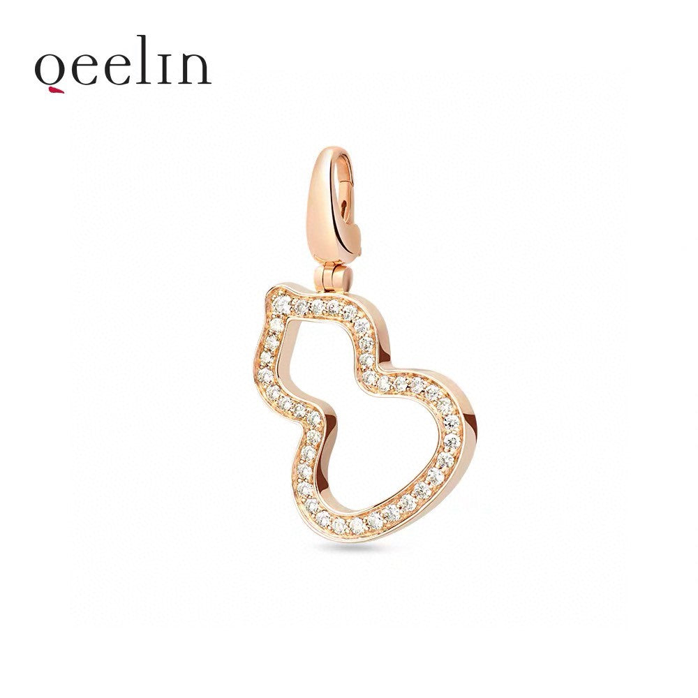 qeelin 조롱박 목걸이