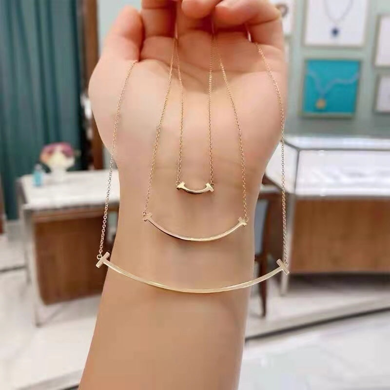 티파니 스마일 목걸이