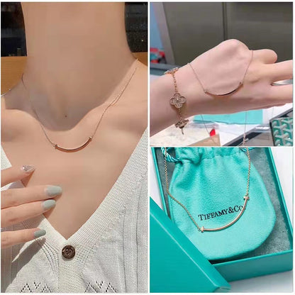 티파니 스마일 목걸이