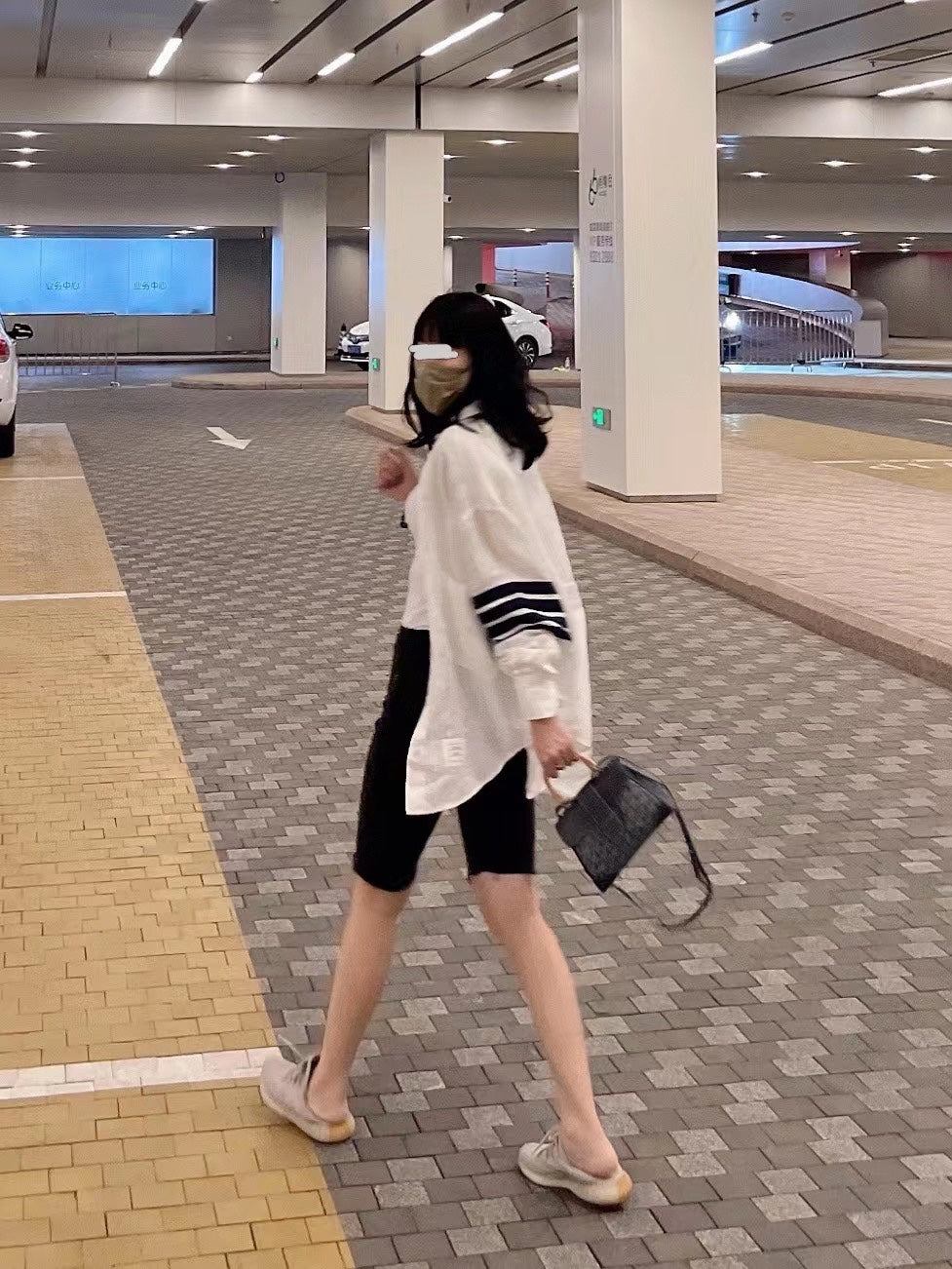 TJ / 톰브라운 린넨 오버핏 여성 셔츠 자켓