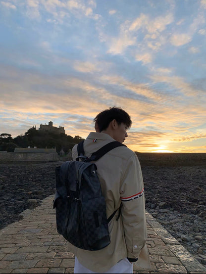 TJ / 톰브라운 더블슬리브 웨빙 셔츠 자켓