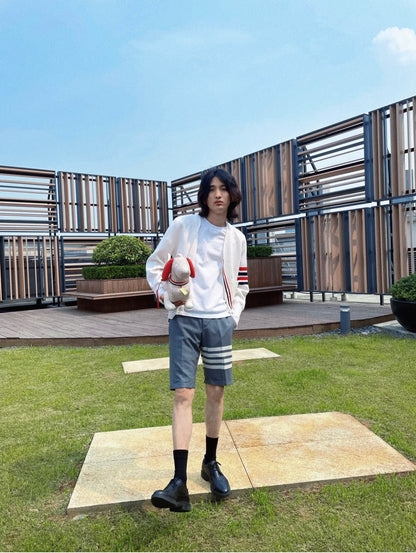 TJ / 톰브라운 남성용 4BAR 정장 반바