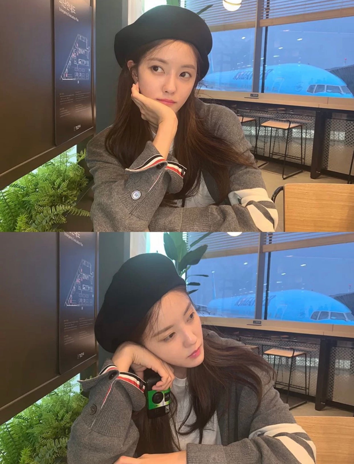 TJ / 톰브라운 여성 순면 OS 롱가디건