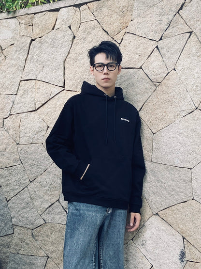 TJ / 발렌시아가 후드 티셔츠
