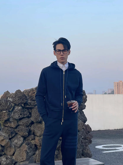 TJ / 톰브라운 클래식 4bar 스웨트 셔츠와 팬츠 시리즈    (맨투맨/후드집업/바지)